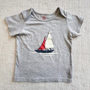 Baby Boden Sailboat Tee VGUC 2/3